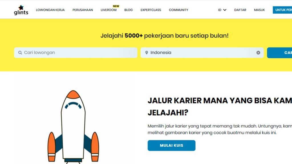 Situs Pencari Kerja - Glints